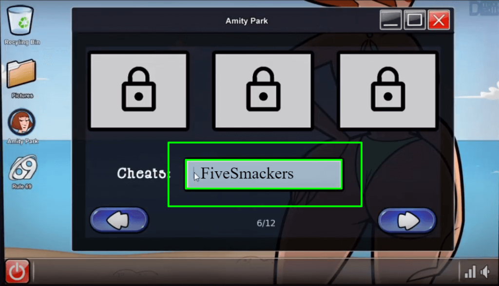 Amity park cheat FiveSmackers
