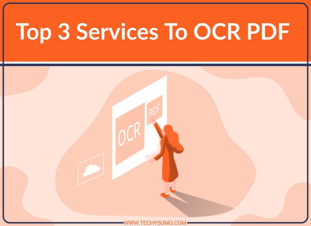 services to OCR PDF