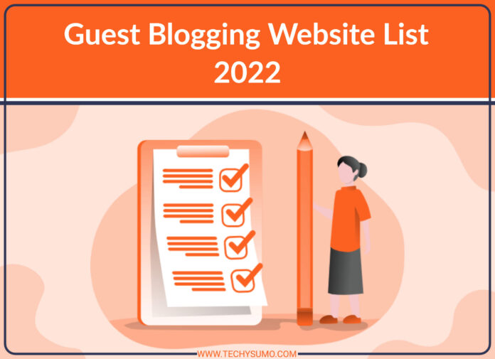 Guest Blogging Website List