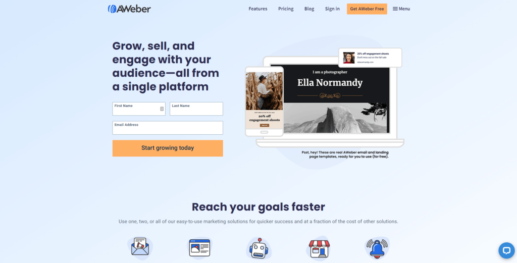 Aweber Email Marketing Platform
