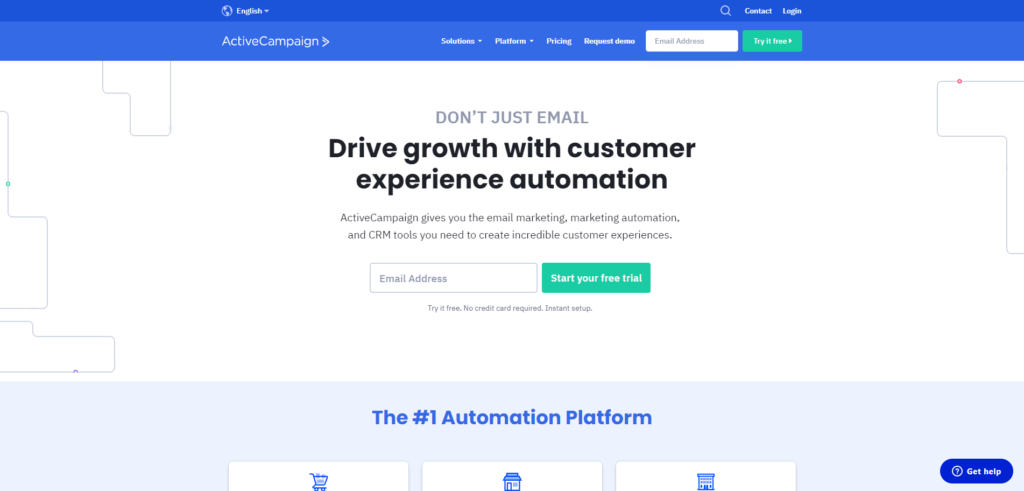 ActiveCampaign Email Marketing Platform