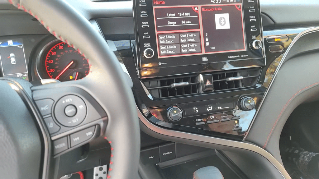 Toyota Camry TRD AC Control