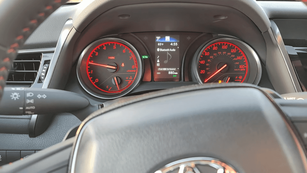 Toyota Camry TRD Meter Indicator