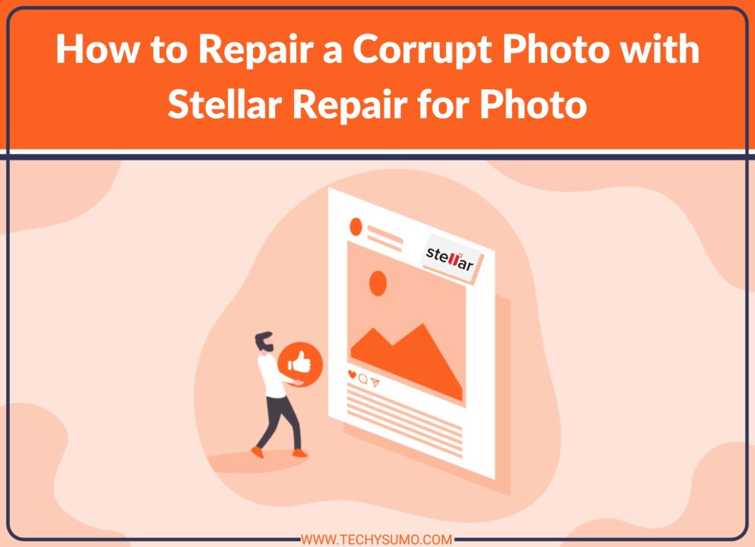 Repair a corrupt photo