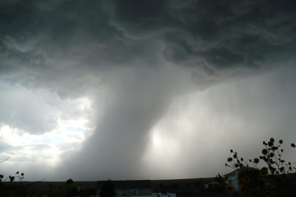 Funnel-Shaped Cloud