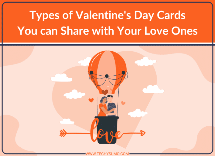 types of valentine's day cards