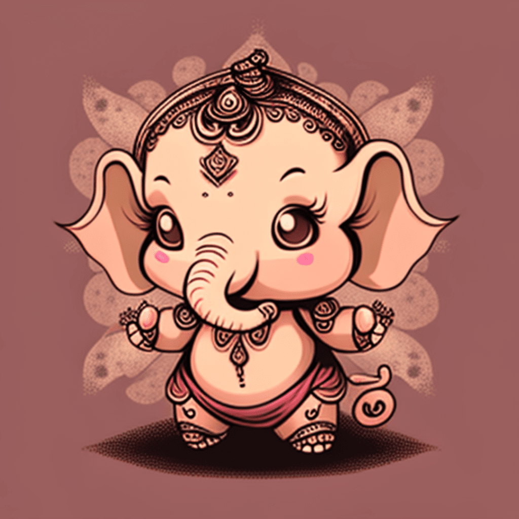 Cute Ganesha