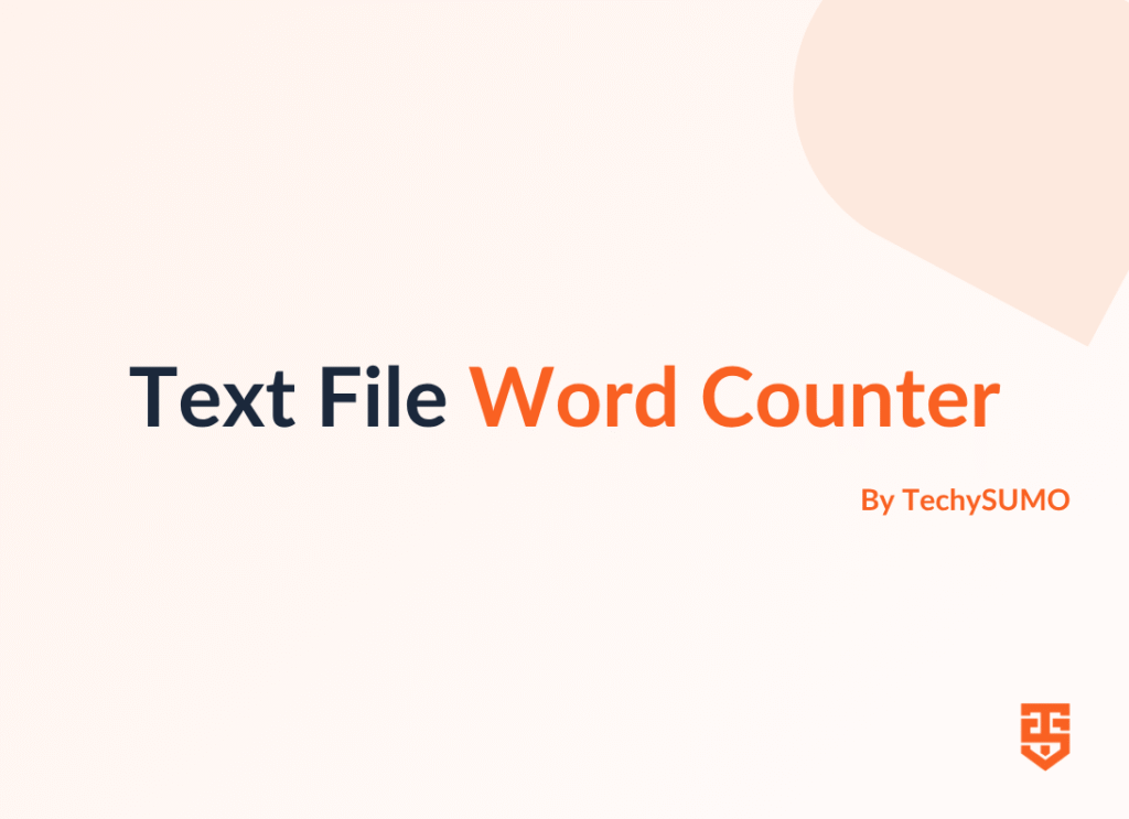 Text File Word Counter