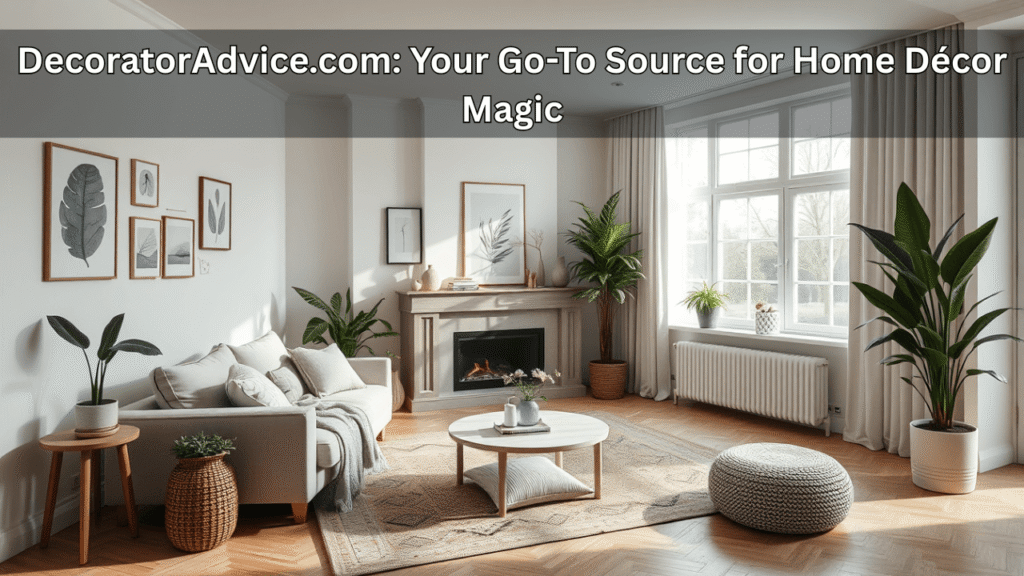 DecoratorAdvice.com Your Go-To Source for Home Décor Magic