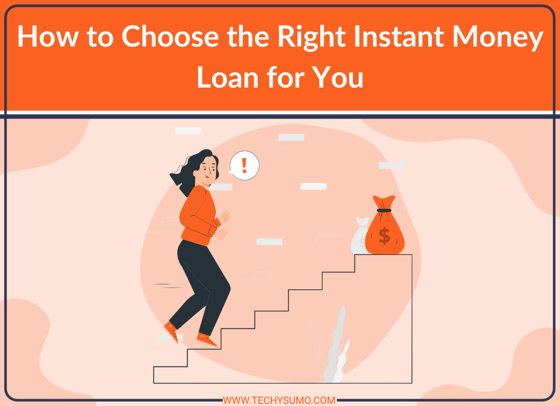 How to Choose the Right Instant Money Loan for You