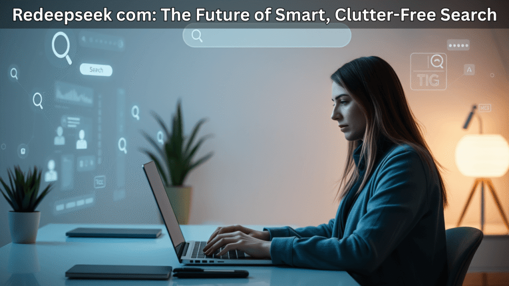 Redeepseek com The Future of Smart, Clutter-Free Search