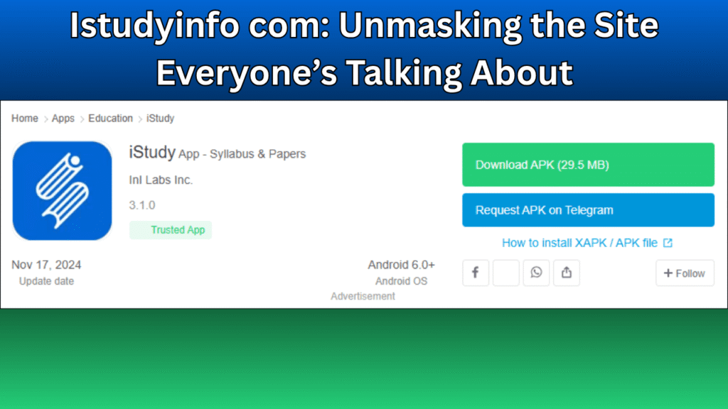 Istudyinfo com Unmasking the Site Everyone’s Talking About