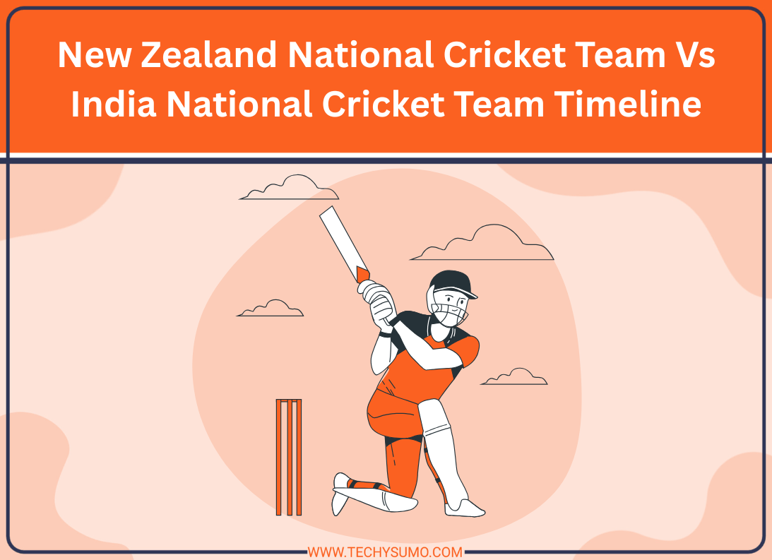 New Zealand National Cricket Team Vs India National Cricket Team Timeline
