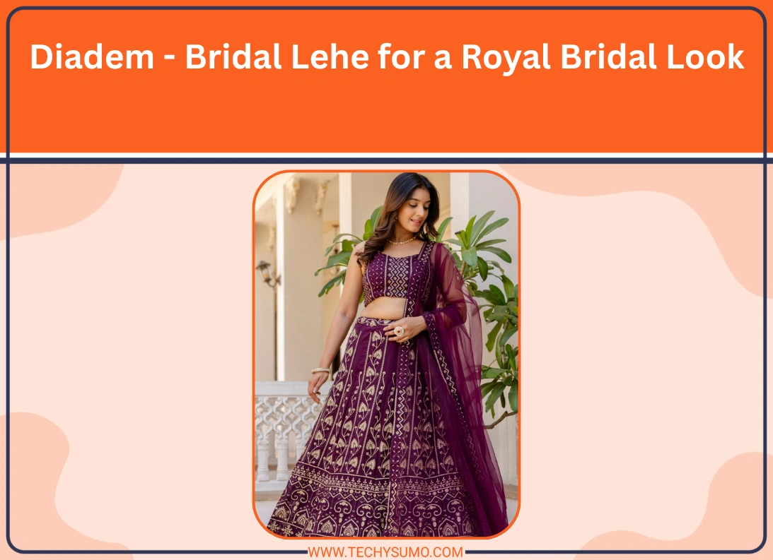 Diadem - Bridal Lehe for a Royal Bridal Look