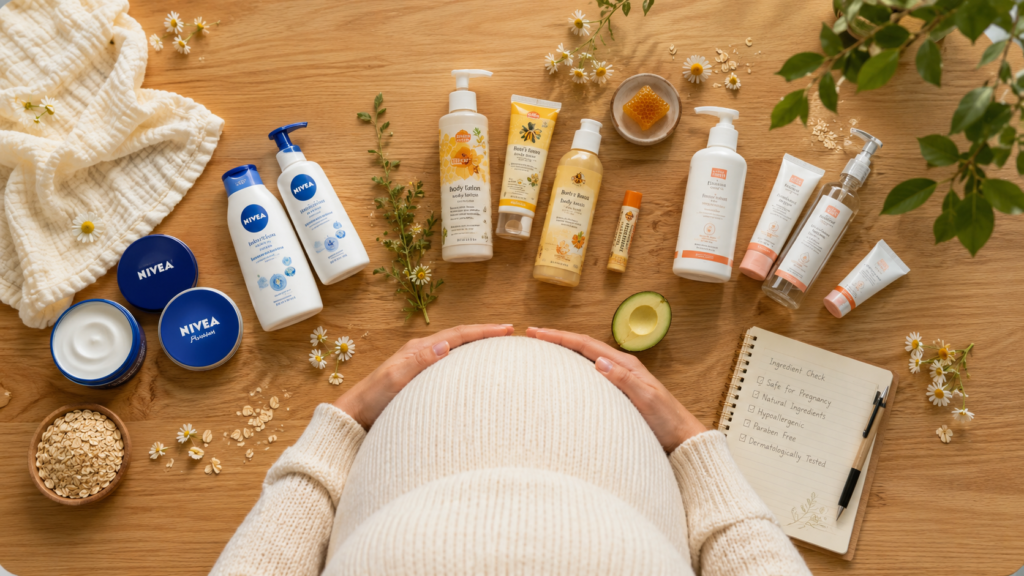 I’m a pregnant woman. are nivea products safe compared to burt’s bees or mustela?